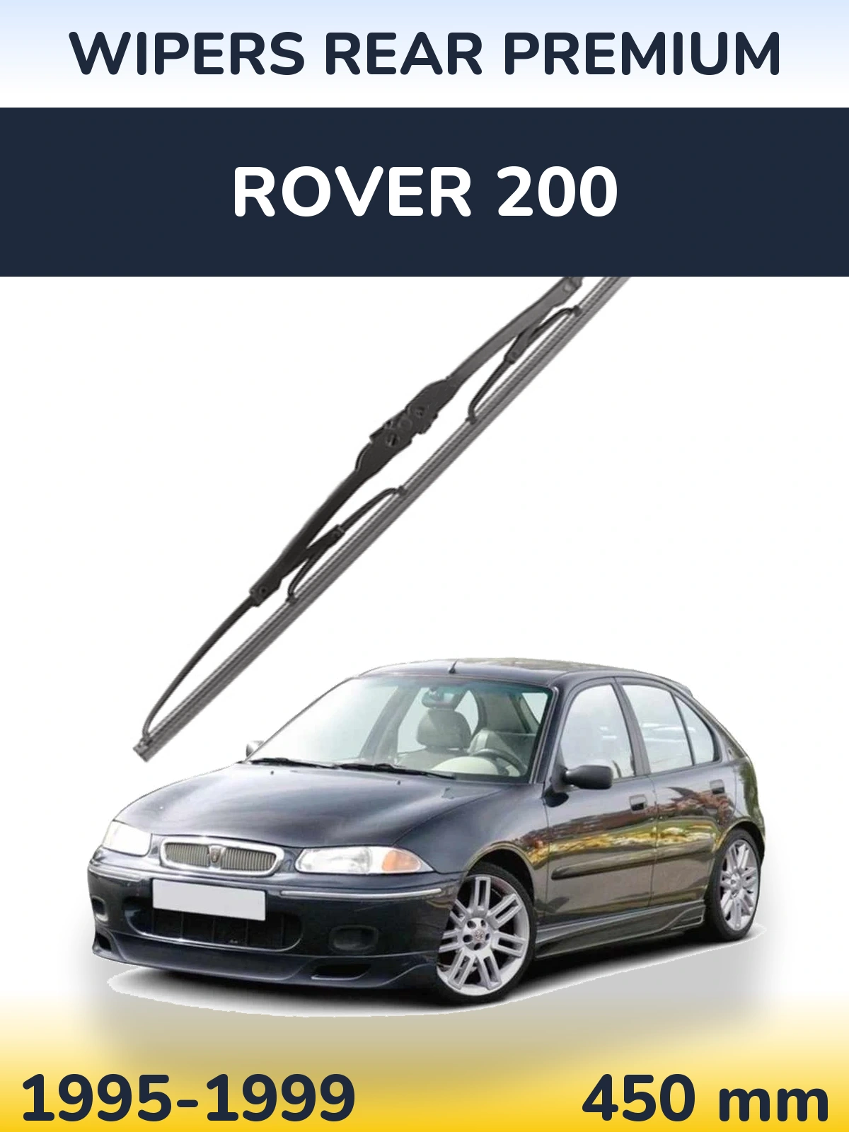 Zadní stěrač WIPERS REAR PREMIUM 450 mm pro Rover 200 1995-1999