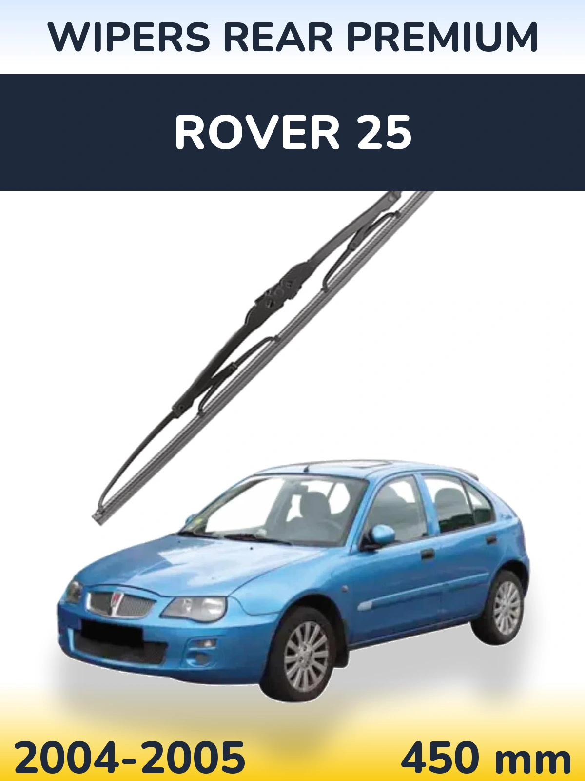 Zadní stěrač WIPERS REAR PREMIUM 450 mm pro Rover 25 2004-2005