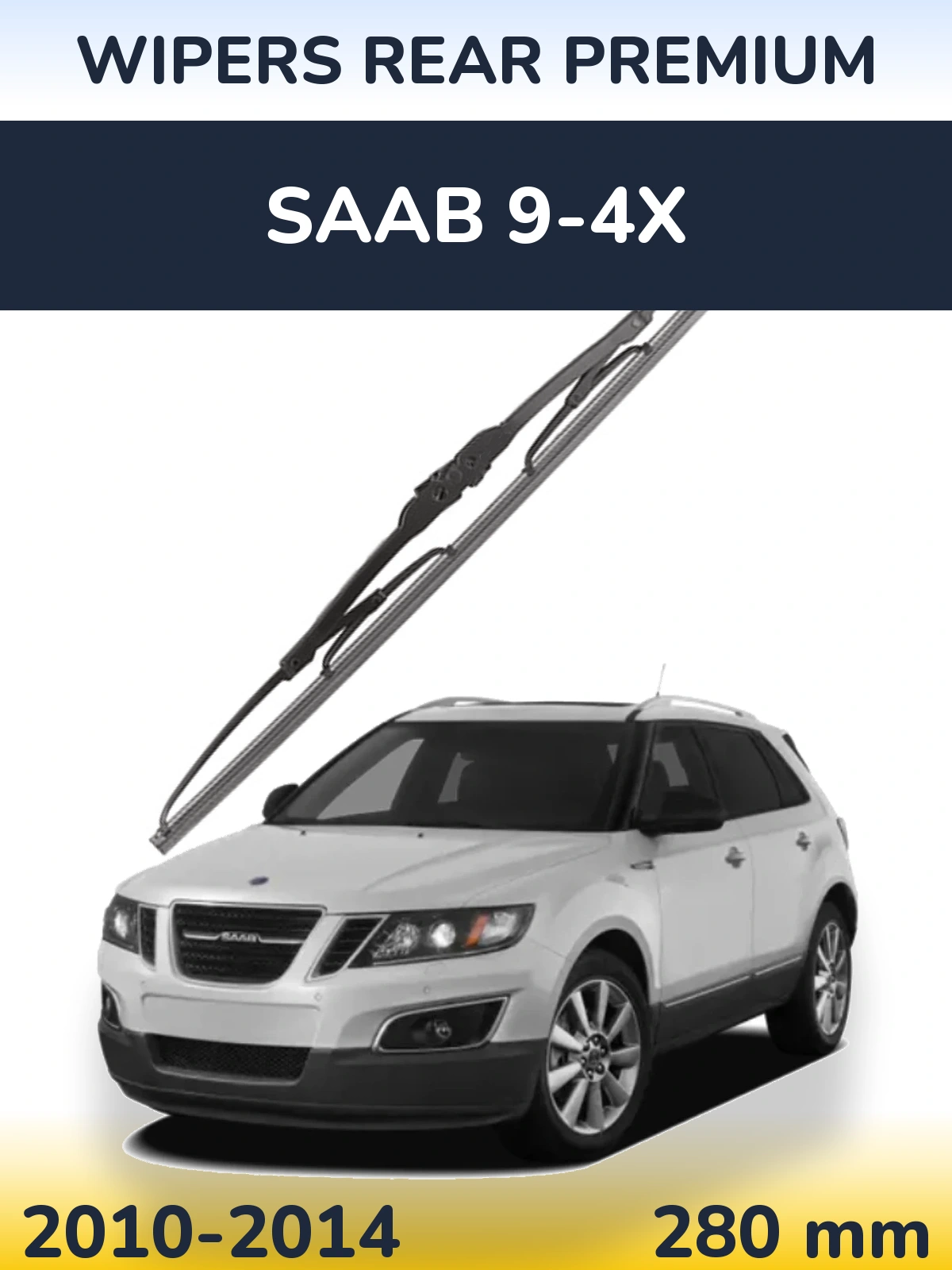 Zadní stěrač WIPERS REAR PREMIUM 280 mm pro SAAB 9-4X 2010-2014