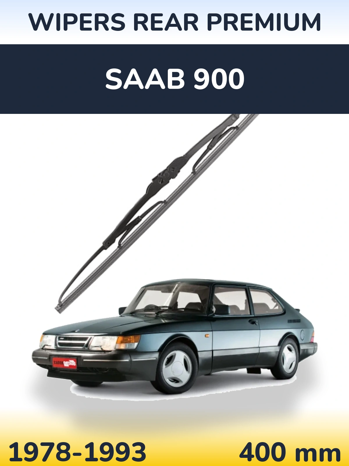 Zadní stěrač WIPERS REAR PREMIUM 400 mm pro SAAB 900 1978-1993