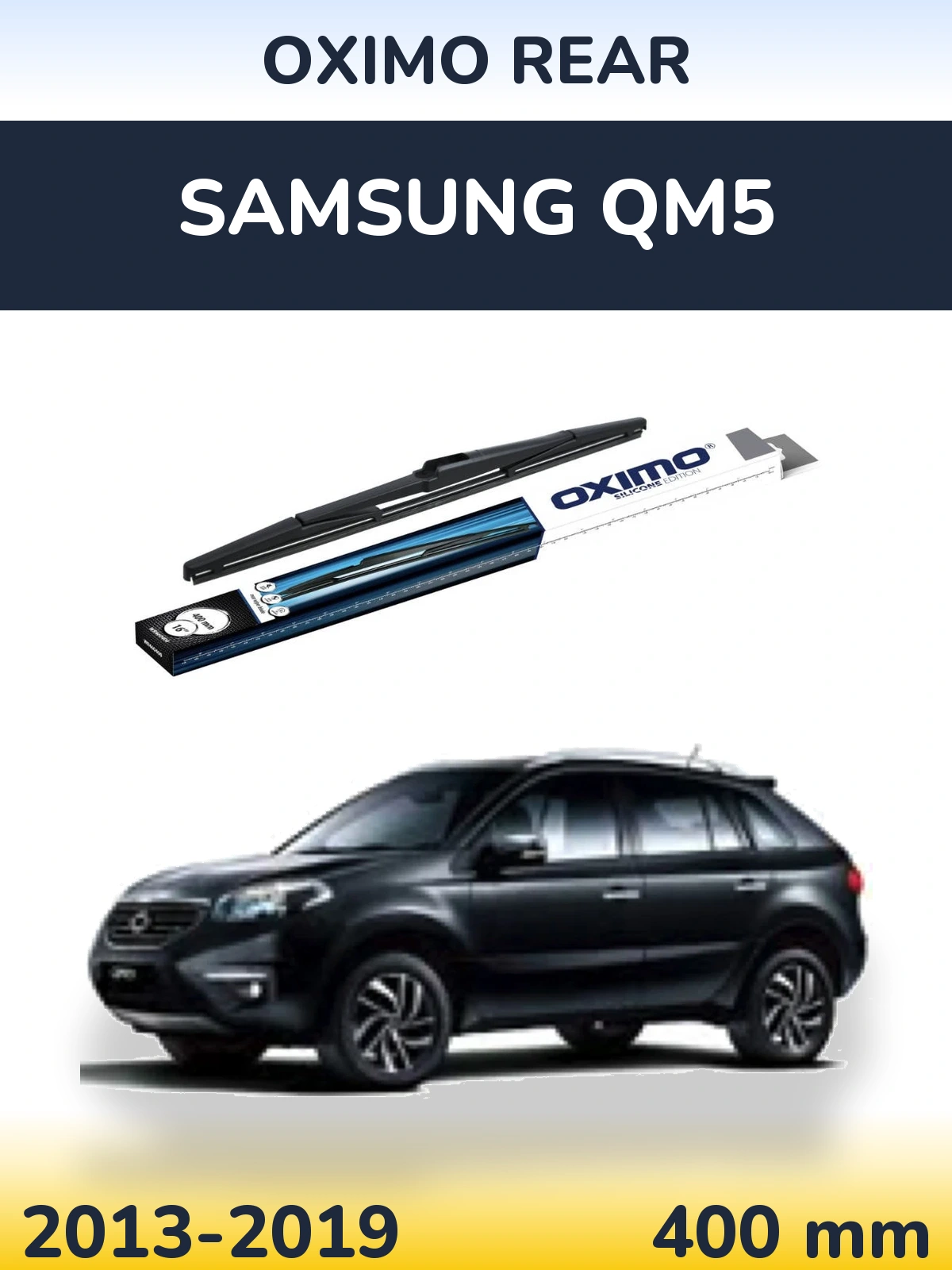 Zadní stěrač Oximo Rear 400 mm pro Samsung QM5 2013-2019