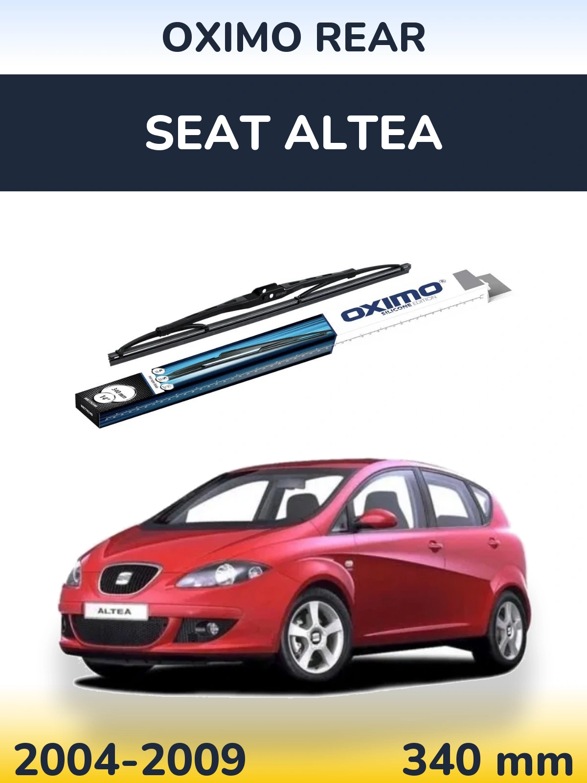 Zadní stěrač Oximo Rear 340 mm pro SEAT Altea 2004-2009