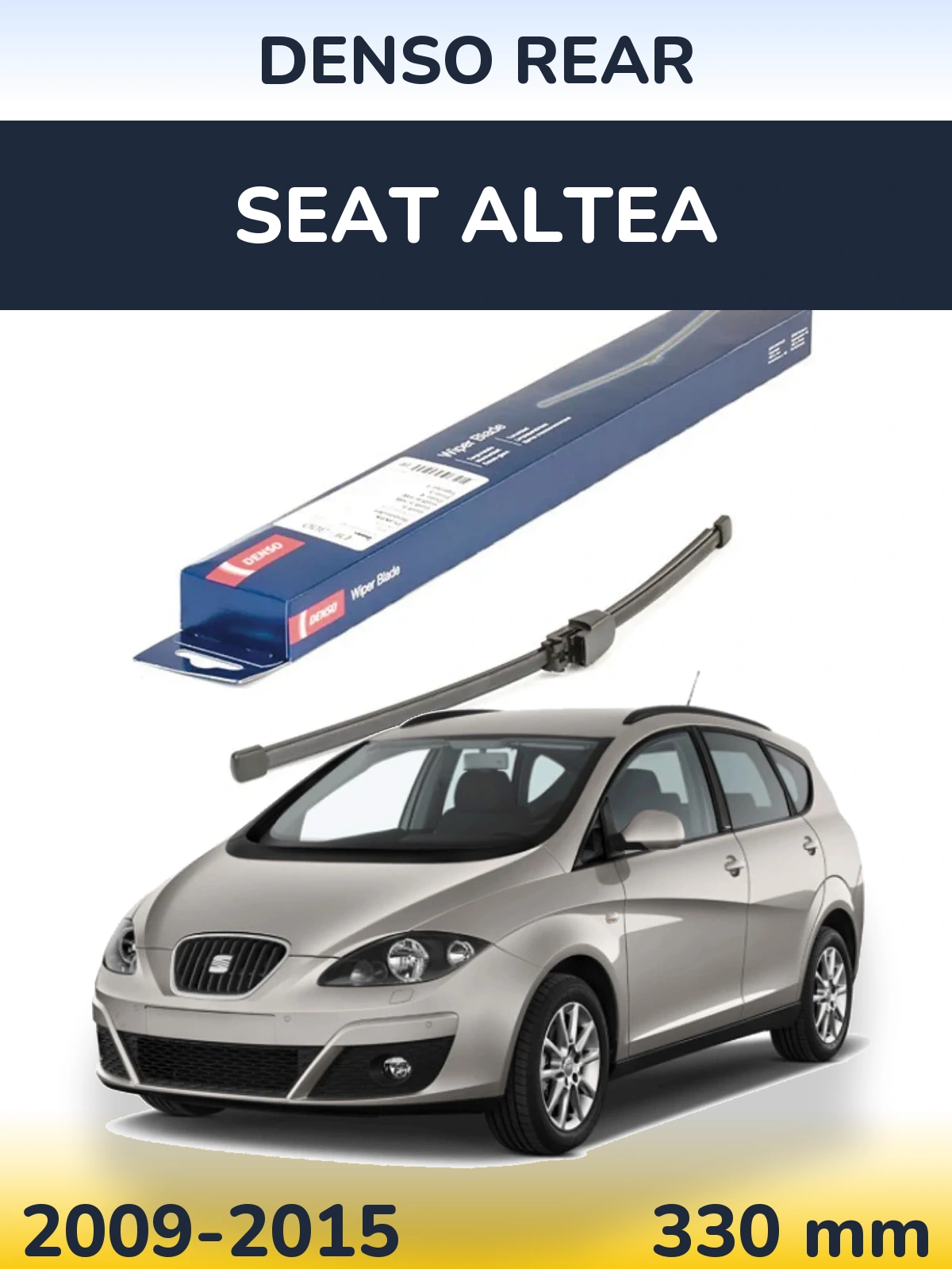Задня щітка Denso Rear 335 мм для SEAT Altea 2009-2015
