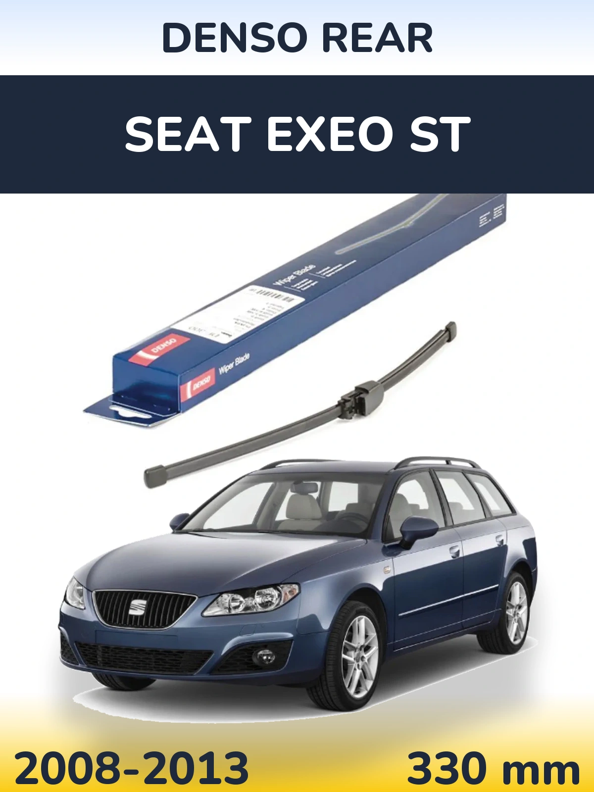Zadní stěrač Denso Rear 335 mm pro SEAT Exeo ST 2008-2013