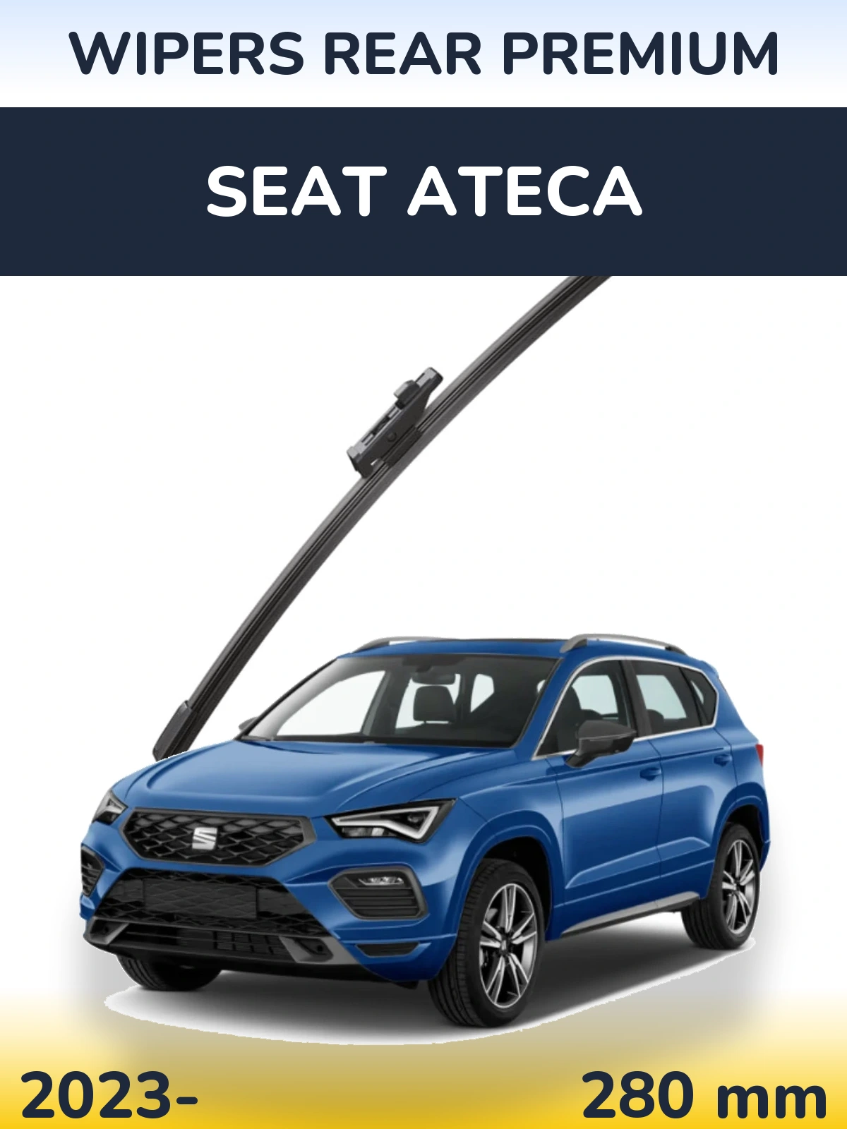 Zadní stěrač WIPERS REAR PREMIUM 280 mm pro SEAT Ateca 2023-2026