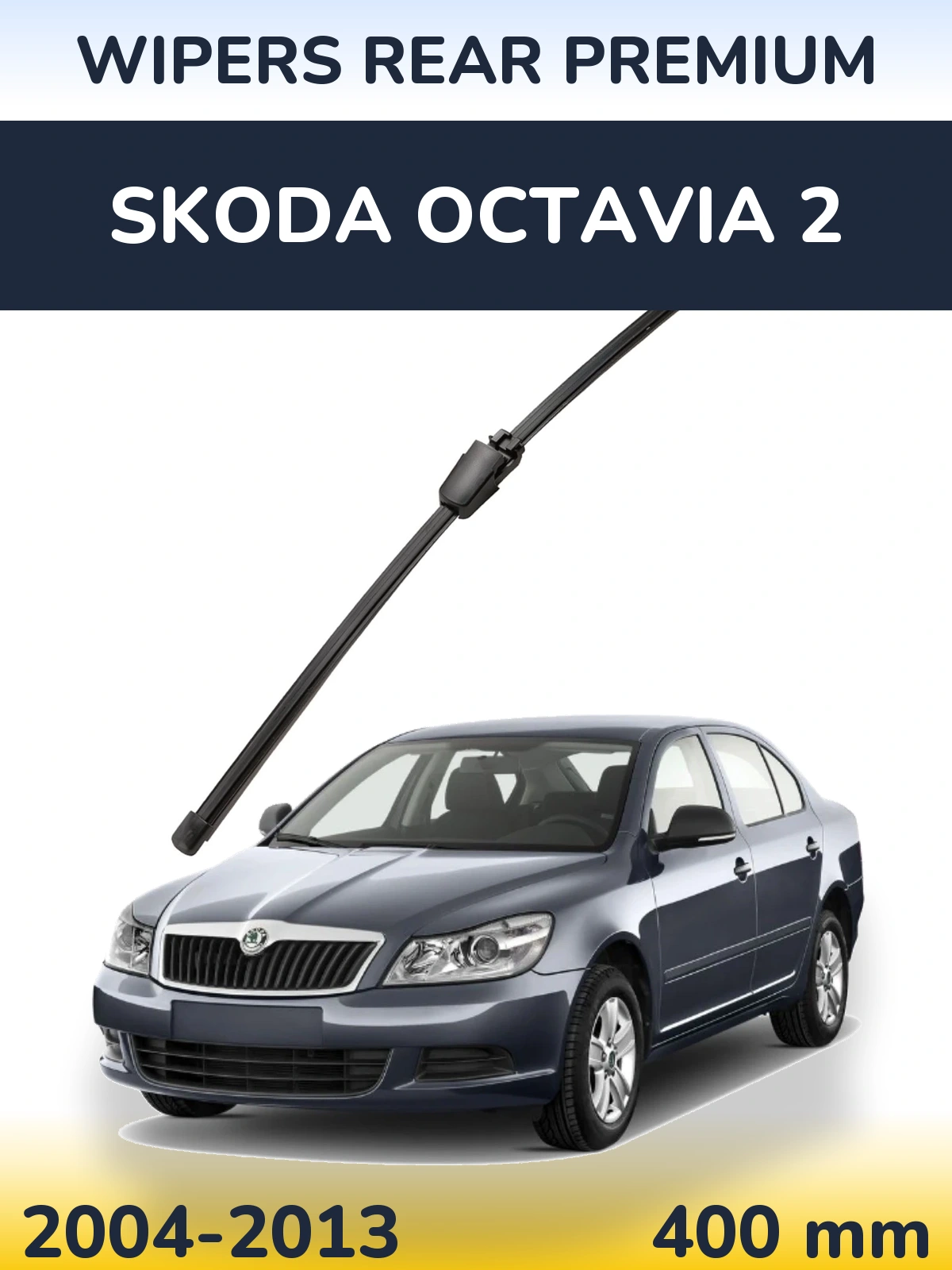 Zadní stěrač WIPERS REAR PREMIUM 400 mm pro Skoda Octavia 2 2004-2013