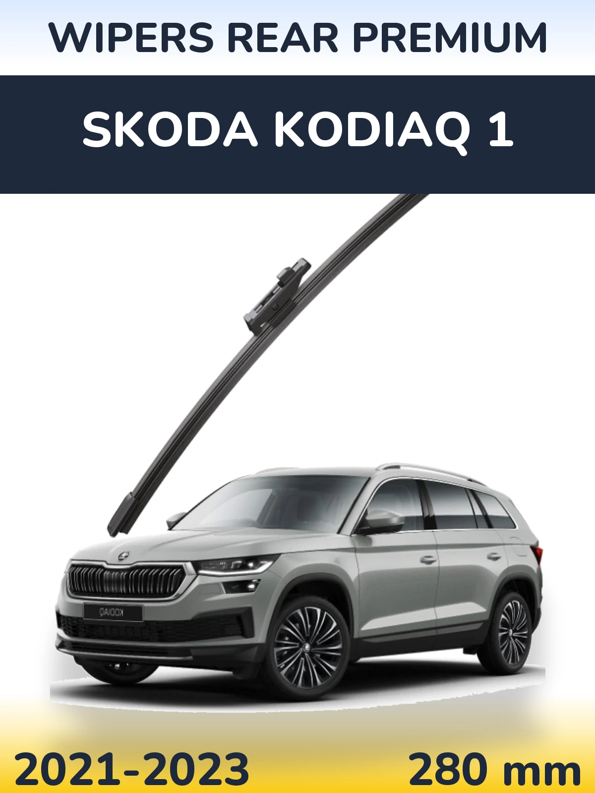 Zadní stěrač WIPERS REAR PREMIUM 280 mm pro Skoda Kodiaq 1 2021-2023