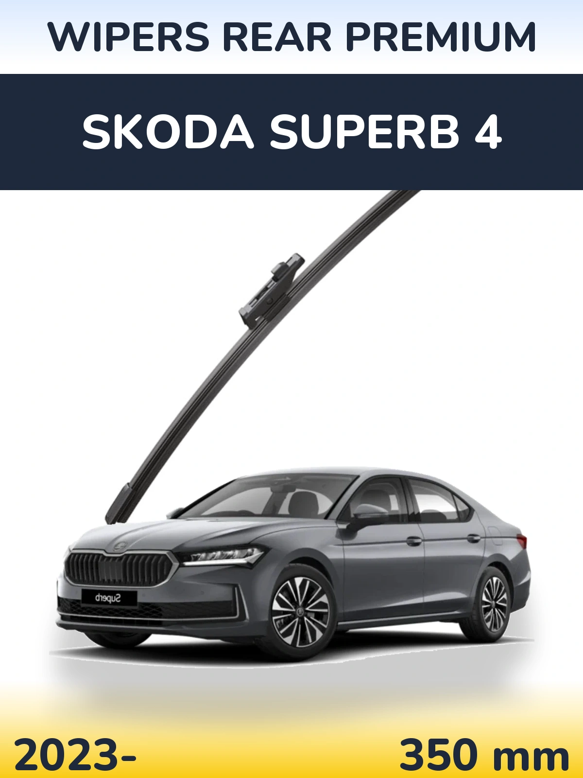 Zadní stěrač WIPERS REAR PREMIUM 350 mm pro Skoda Superb 4 2023-2026