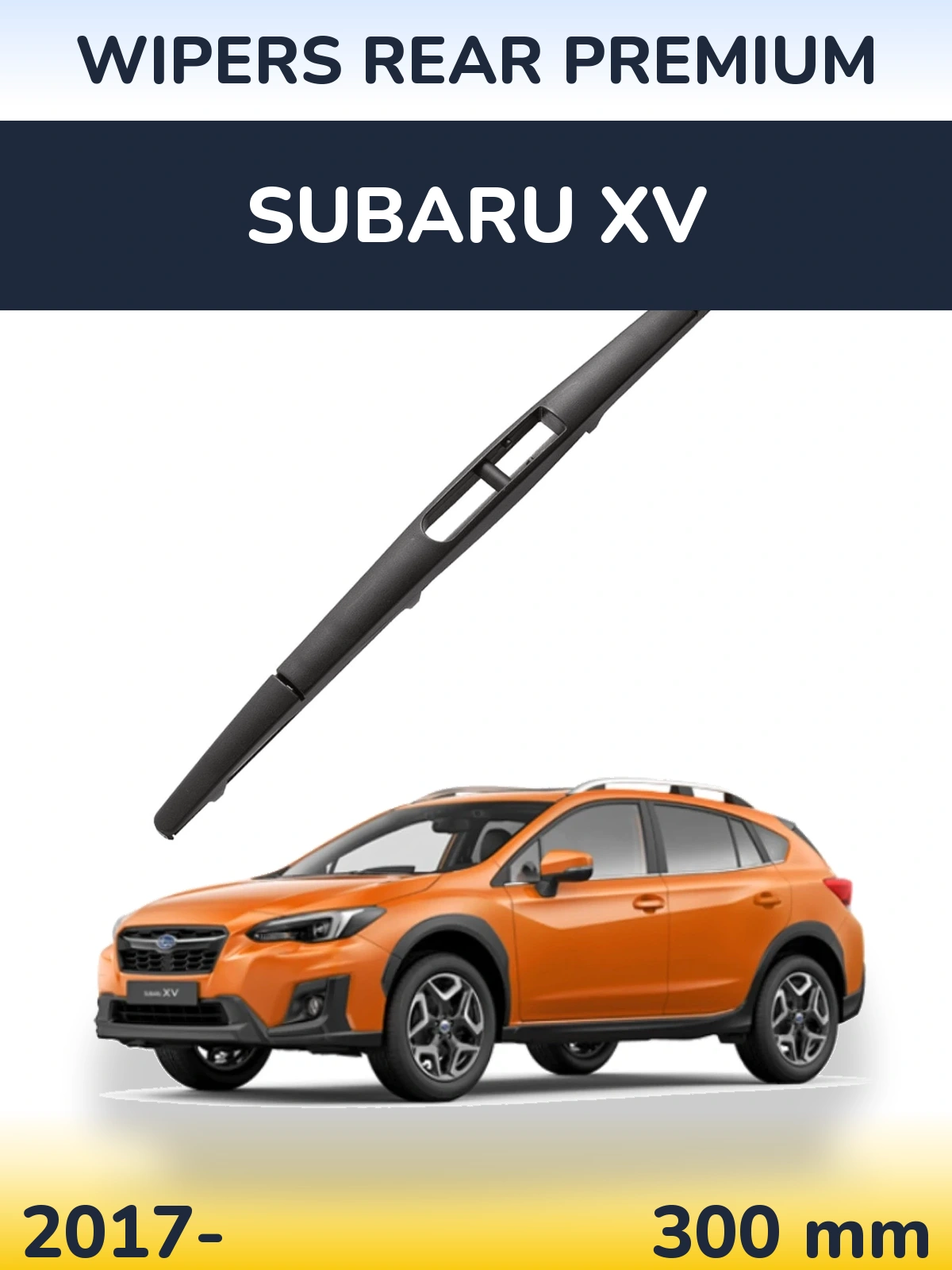 Задня щітка WIPERS REAR PREMIUM 300 мм для Subaru XV 2017-2026