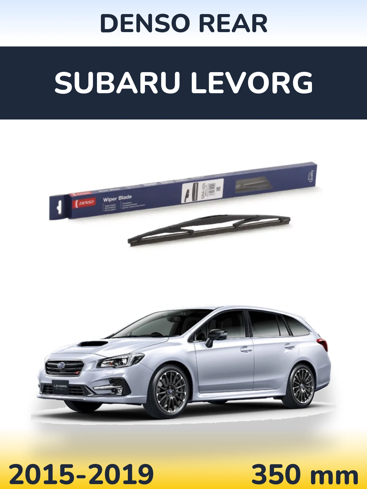 Zadní stěrač Denso Rear 350 mm pro Subaru Levorg 2015-2019