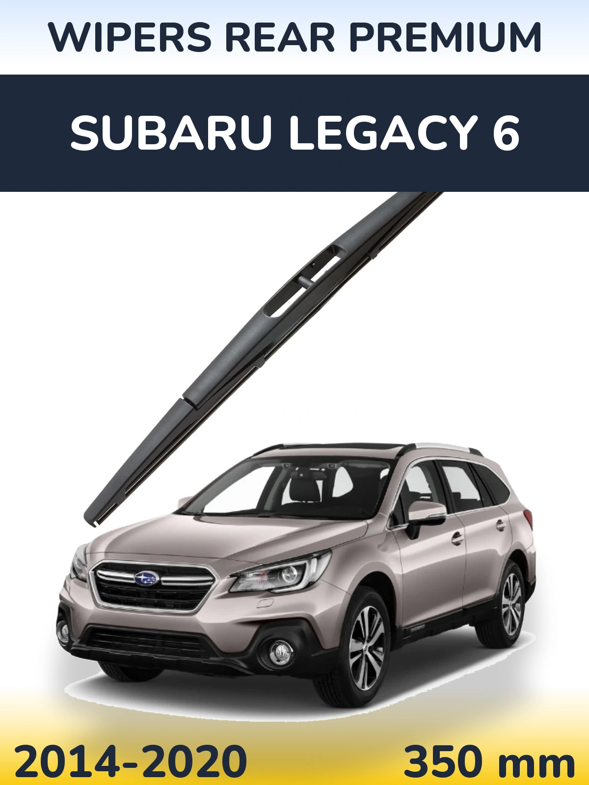 Zadní stěrač WIPERS REAR PREMIUM 350 mm pro Subaru Legacy 6 2014-2020