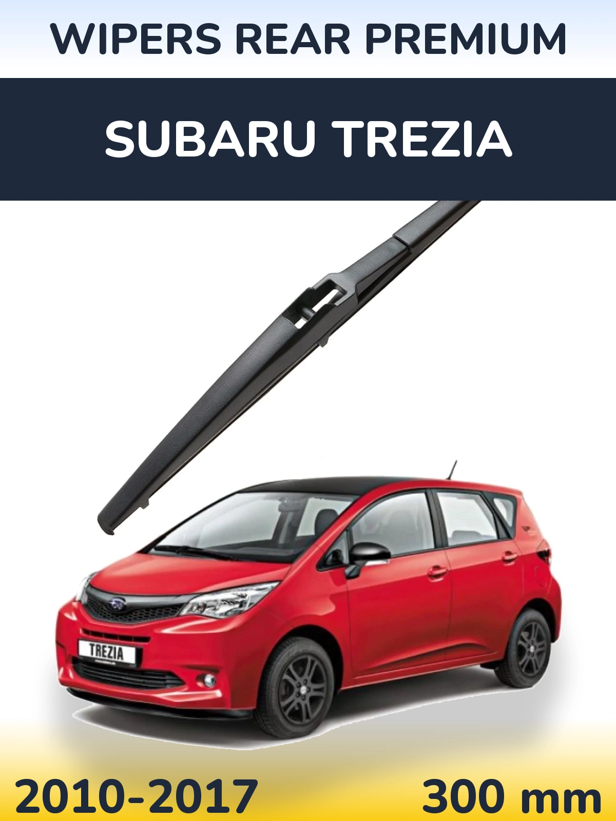 Zadní stěrač WIPERS REAR PREMIUM 300 mm pro Subaru Trezia 2010-2017