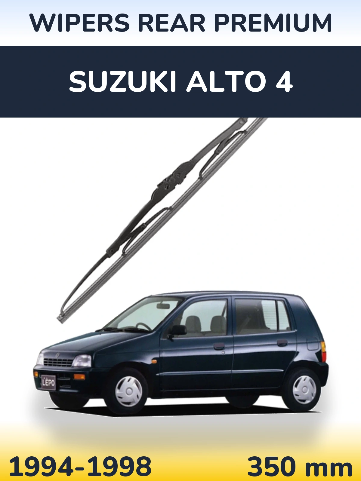 Zadní stěrač WIPERS REAR PREMIUM 350 mm pro Suzuki Alto 4 1994-1998