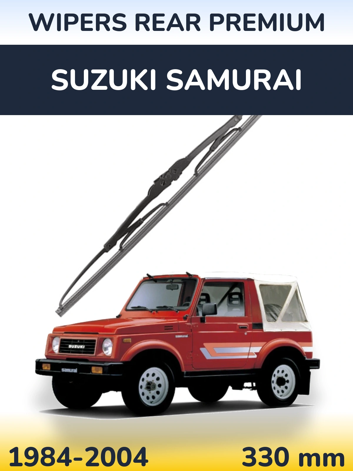 Zadní stěrač WIPERS REAR PREMIUM 330 mm pro Suzuki Samurai 1984-2004