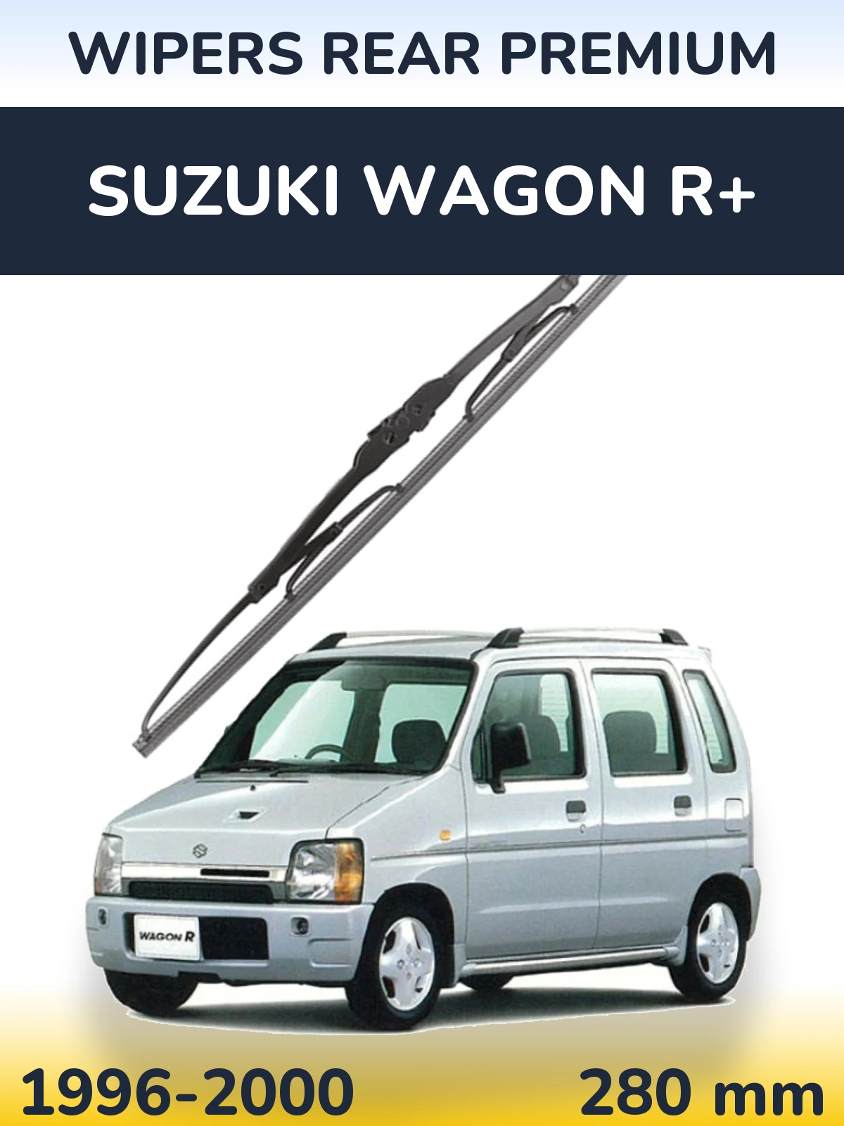 Zadní stěrač WIPERS REAR PREMIUM 280 mm pro Suzuki Wagon R+ 1996-2000
