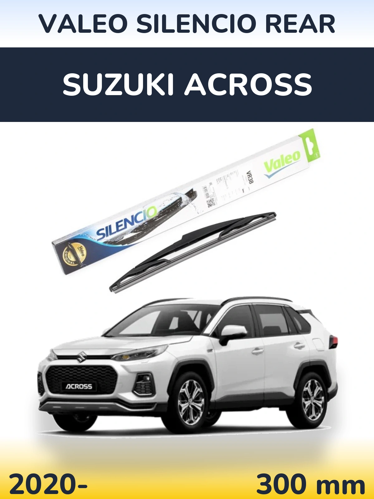 Zadní stěrač Valeo Silencio Rear 300 mm pro Suzuki Across 2020-2026