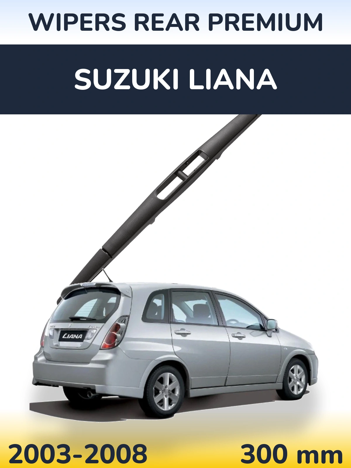 Zadní stěrač WIPERS REAR PREMIUM 300 mm pro Suzuki Liana 2003-2008