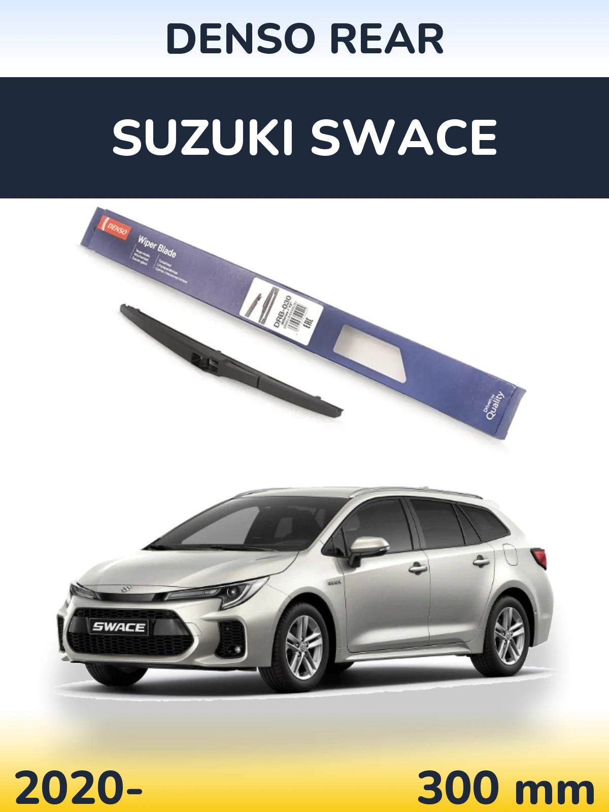 Zadní stěrač Denso Rear 300 mm pro Suzuki Swace 2020-2026