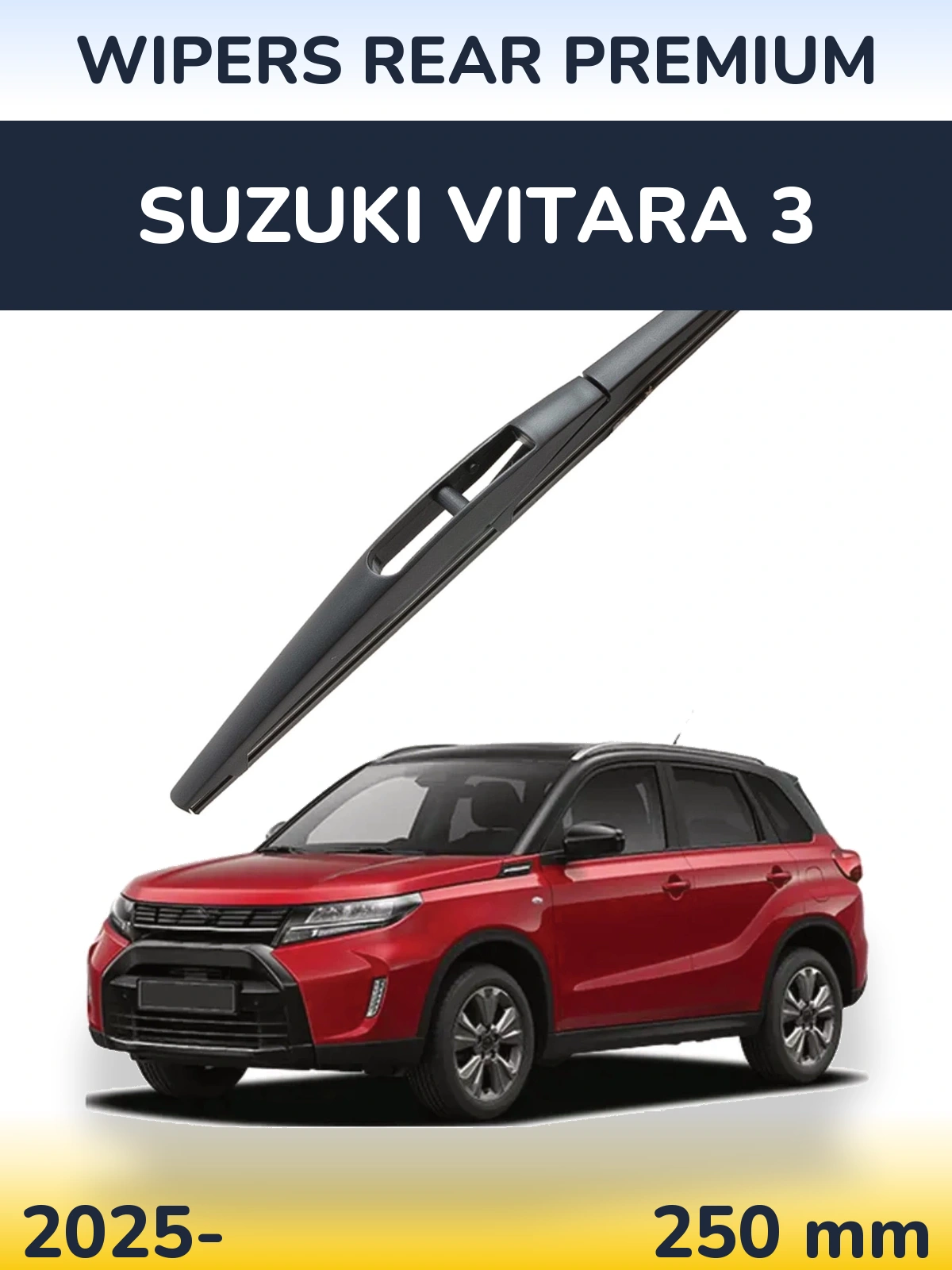 Zadní stěrač WIPERS REAR PREMIUM 250 mm pro Suzuki Vitara 3 2025-2026