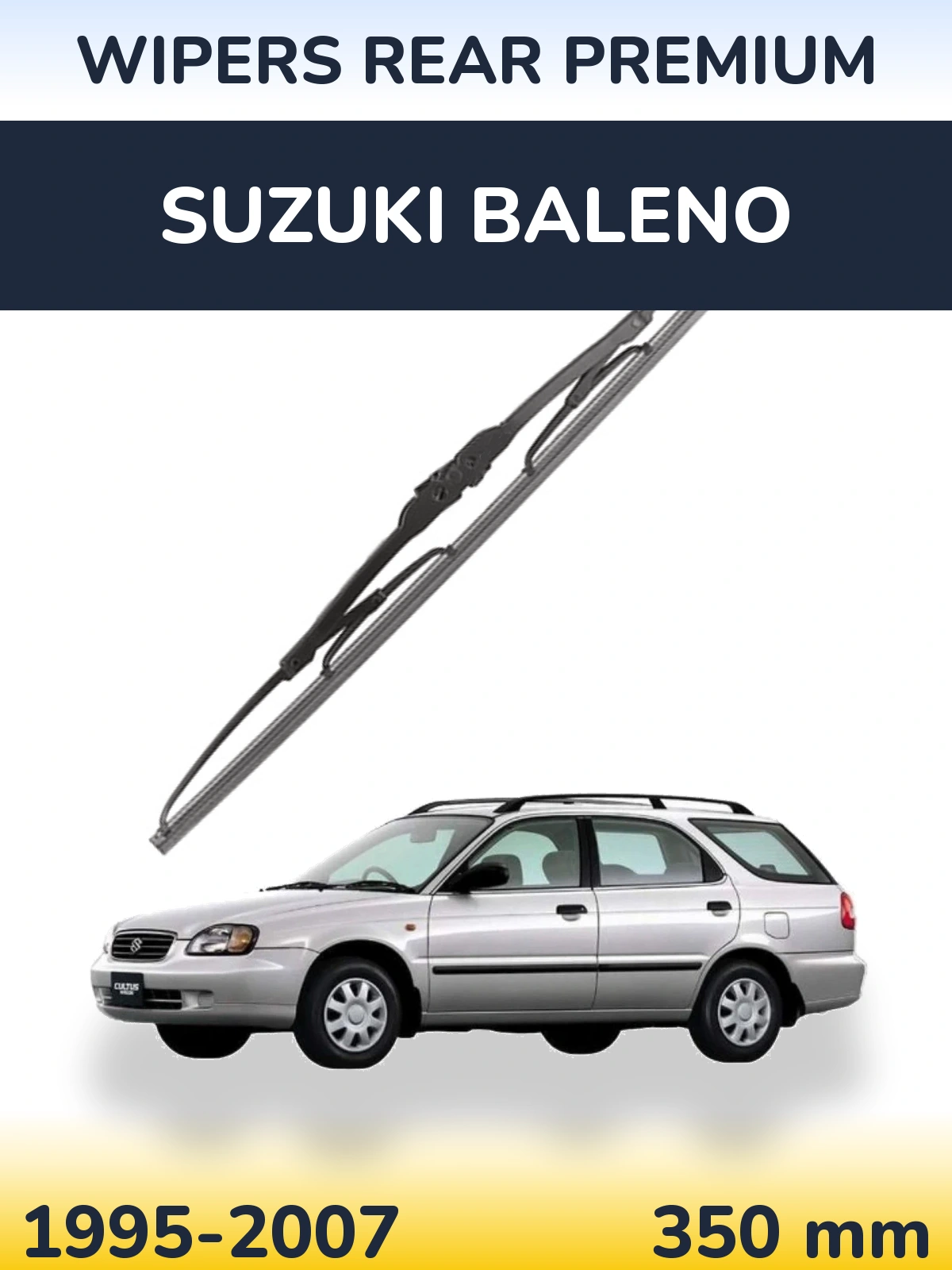 Zadní stěrač WIPERS REAR PREMIUM 350 mm pro Suzuki Baleno 1995-2007