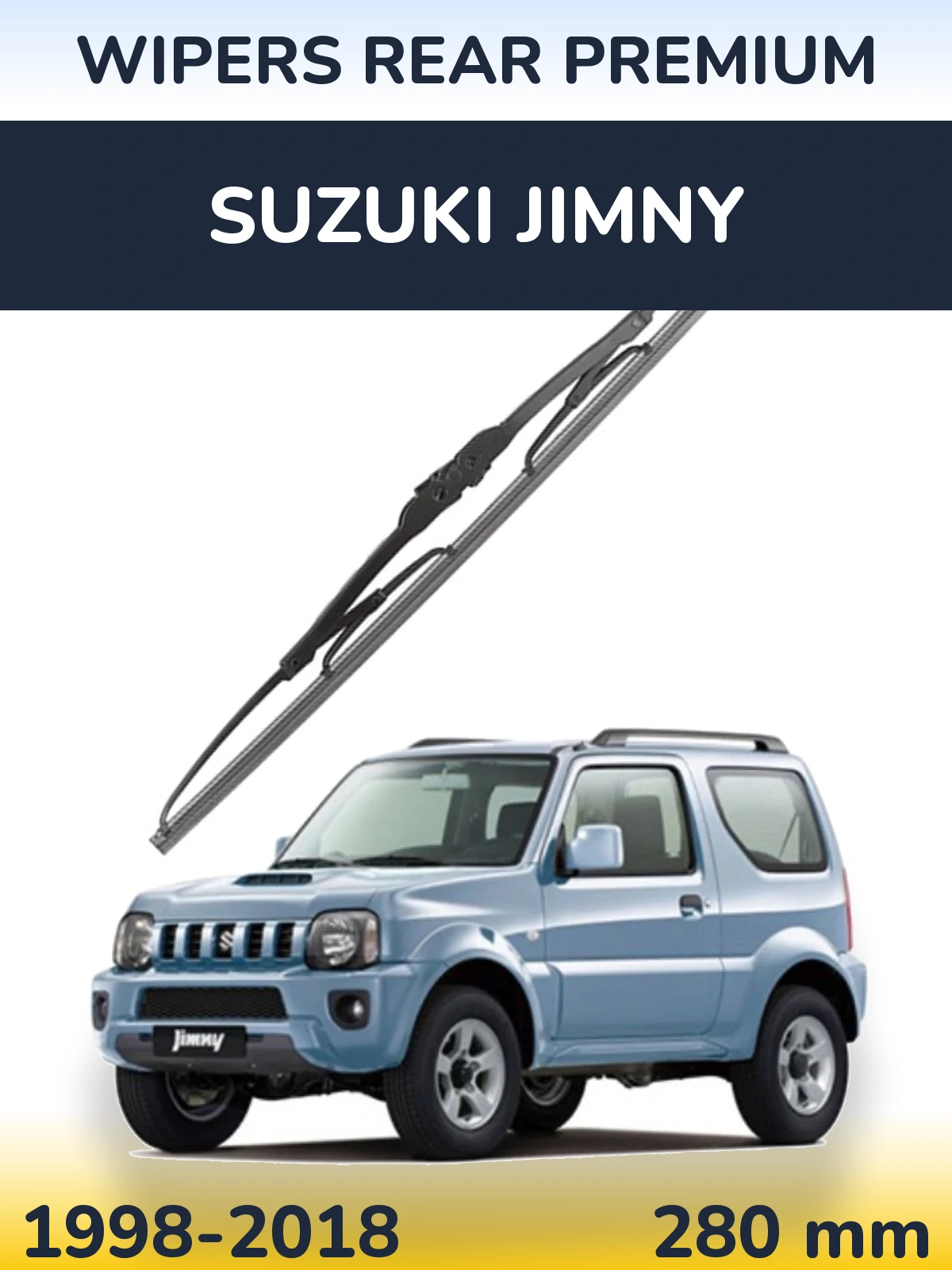 Zadní stěrač WIPERS REAR PREMIUM 280 mm pro Suzuki Jimny 1998-2018