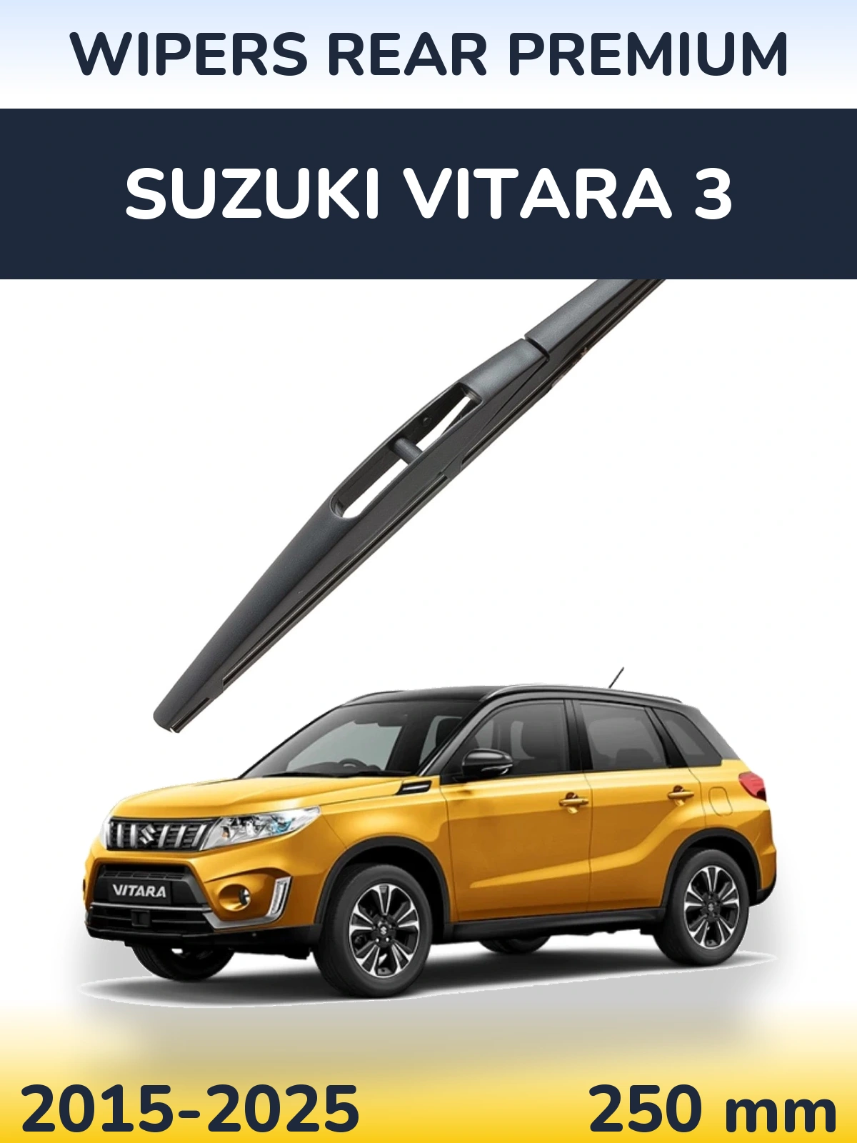 Zadní stěrač WIPERS REAR PREMIUM 250 mm pro Suzuki Vitara 3 2015-2025