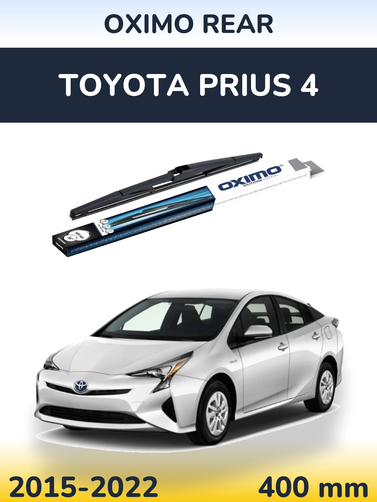 Zadní stěrač Oximo Rear 400 mm pro Toyota Prius 4 2015-2022
