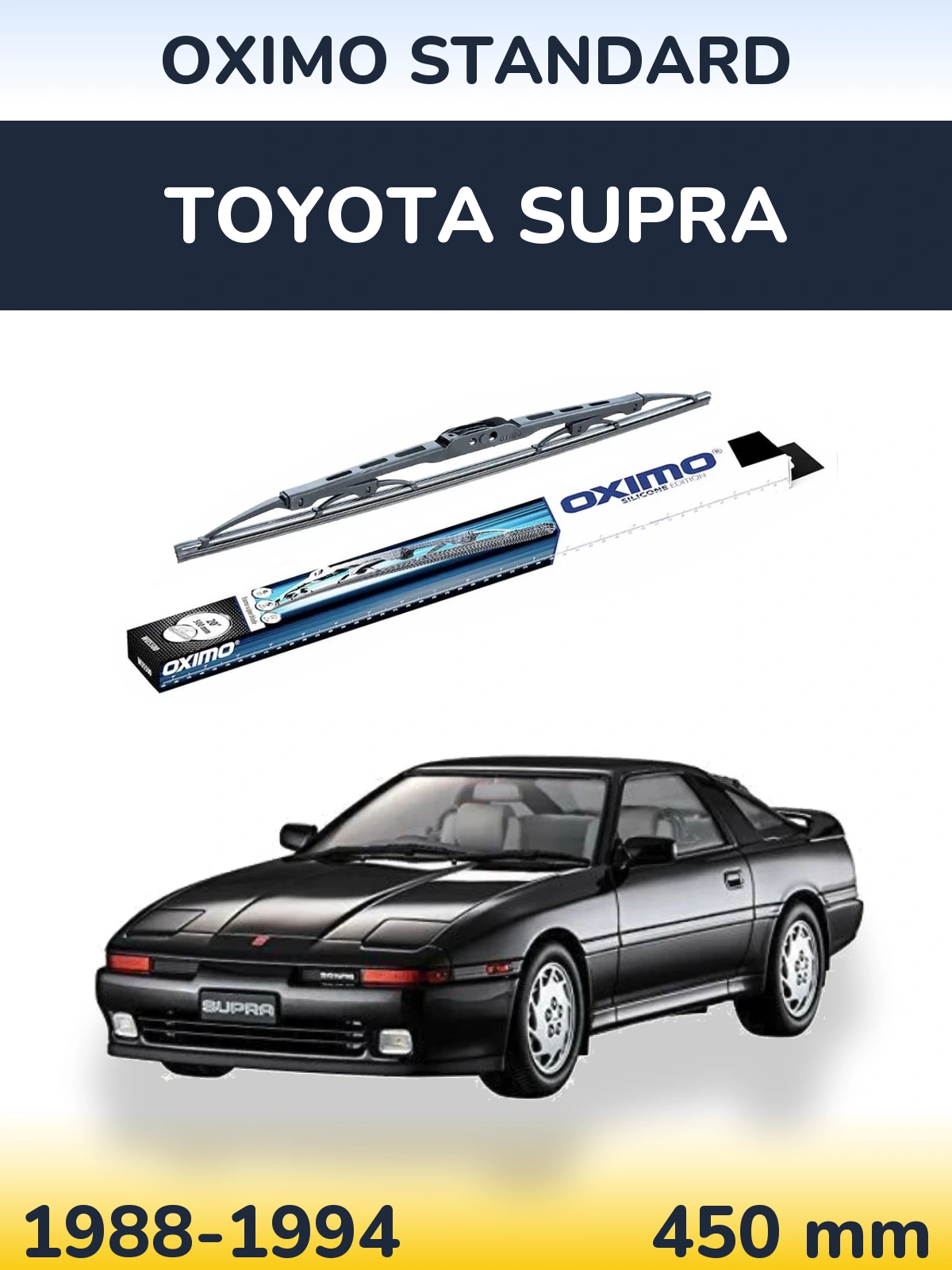 Zadní stěrač Oximo Standard 450 mm pro Toyota Supra 1988-1994