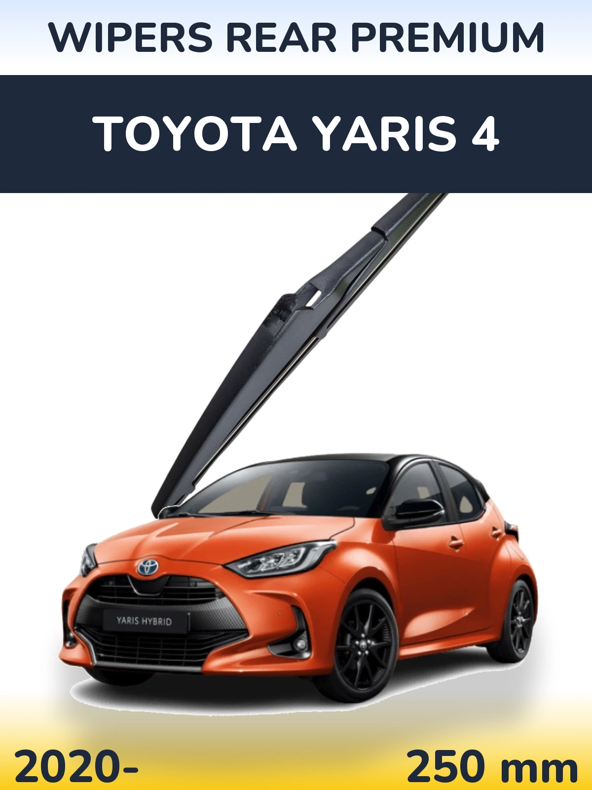 Zadní stěrač WIPERS REAR PREMIUM 250 mm pro Toyota Yaris 4 2020-2026