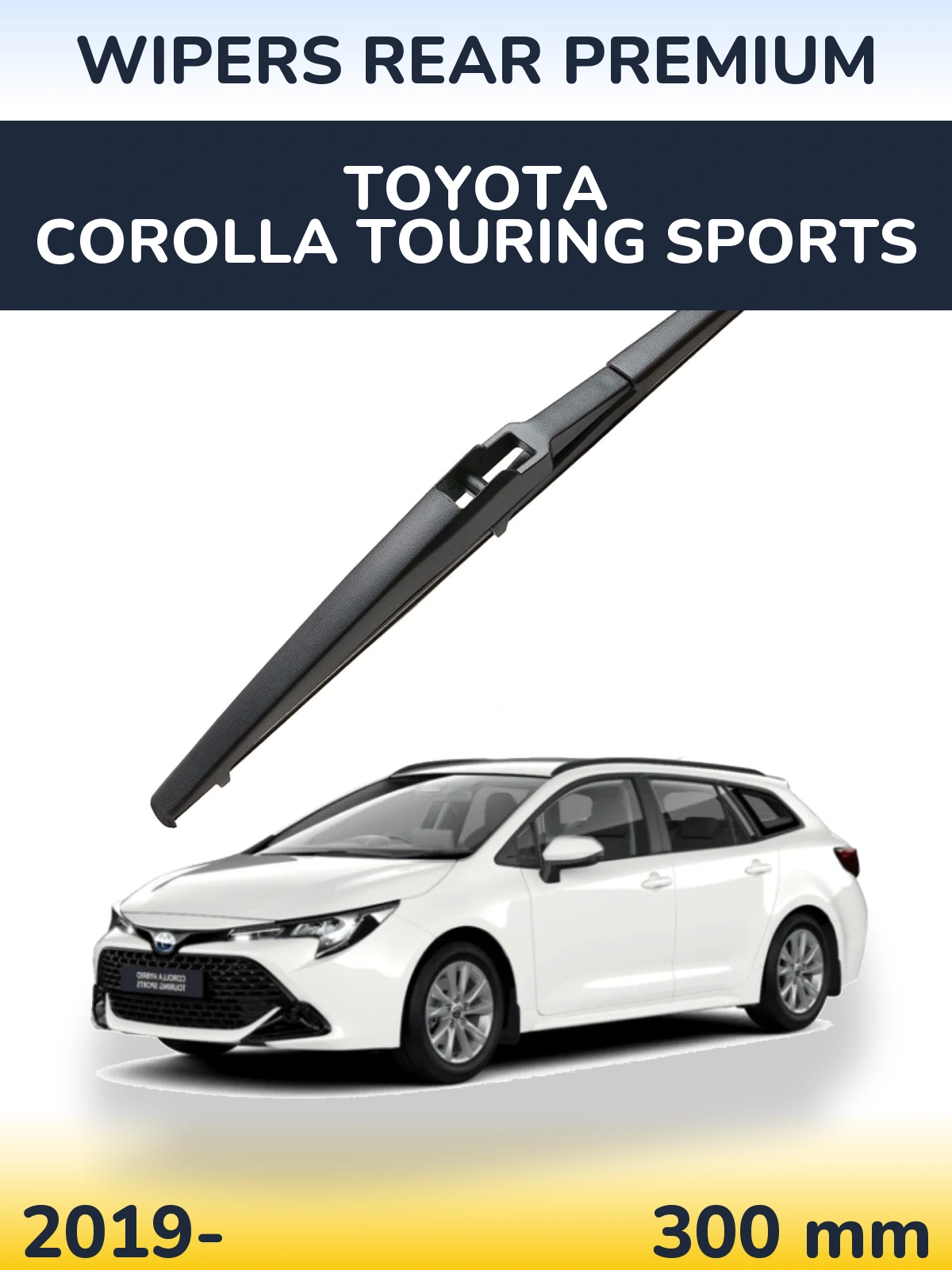 Zadní stěrač WIPERS REAR PREMIUM 300 mm pro Toyota Corolla Touring Sports 2019-2026