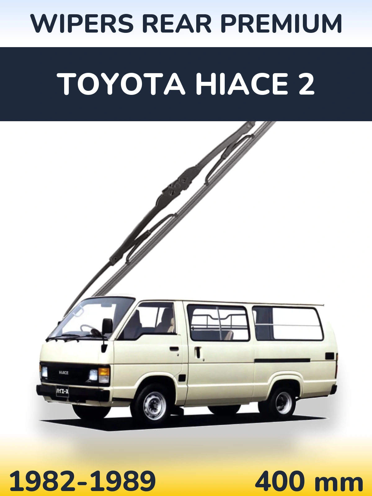 Zadní stěrač WIPERS REAR PREMIUM 400 mm pro Toyota Hiace 2 1982-1989