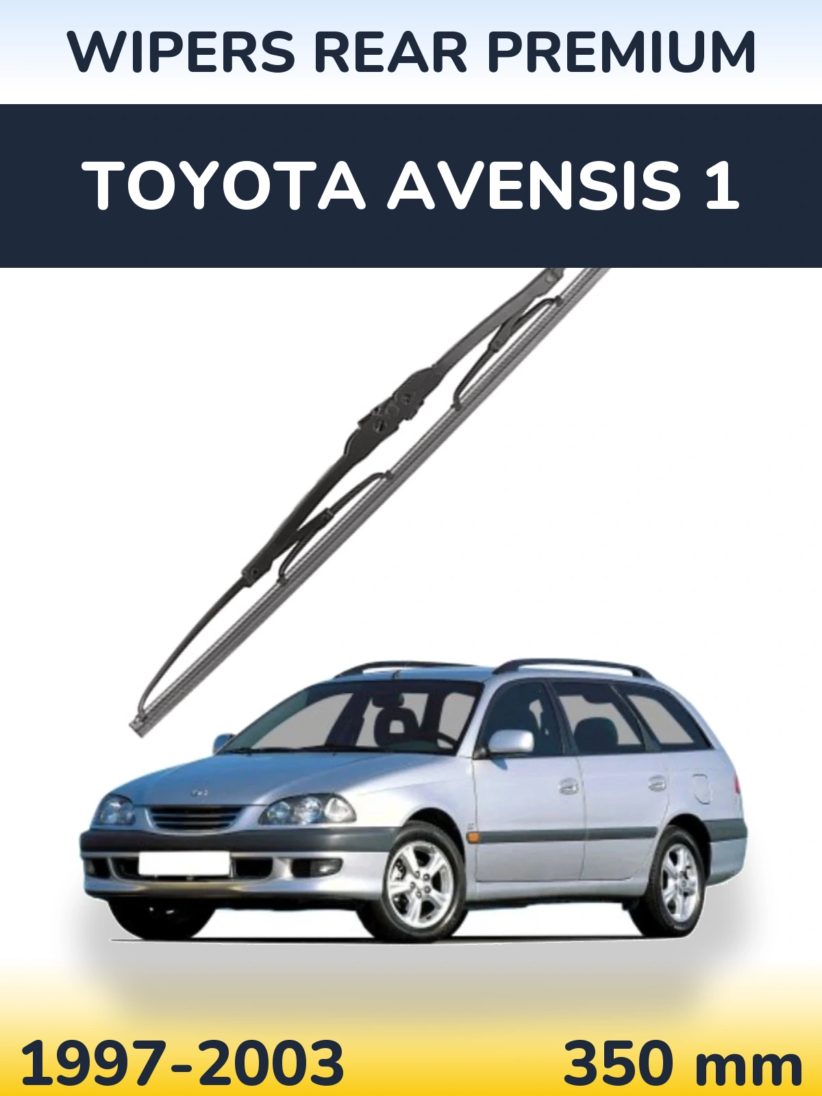 Zadní stěrač WIPERS REAR PREMIUM 350 mm pro Toyota Avensis 1 1997-2003