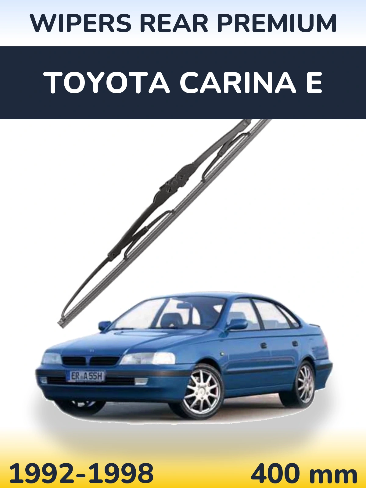 Zadní stěrač WIPERS REAR PREMIUM 400 mm pro Toyota Carina E 1992-1998