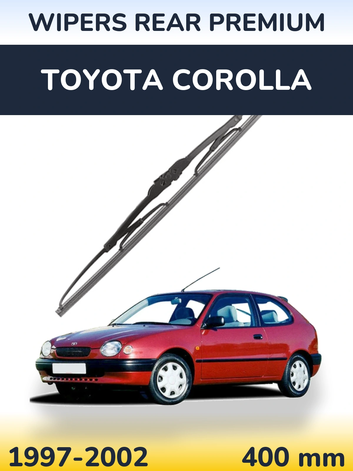 Zadní stěrač WIPERS REAR PREMIUM 400 mm pro Toyota Corolla 1997-2002