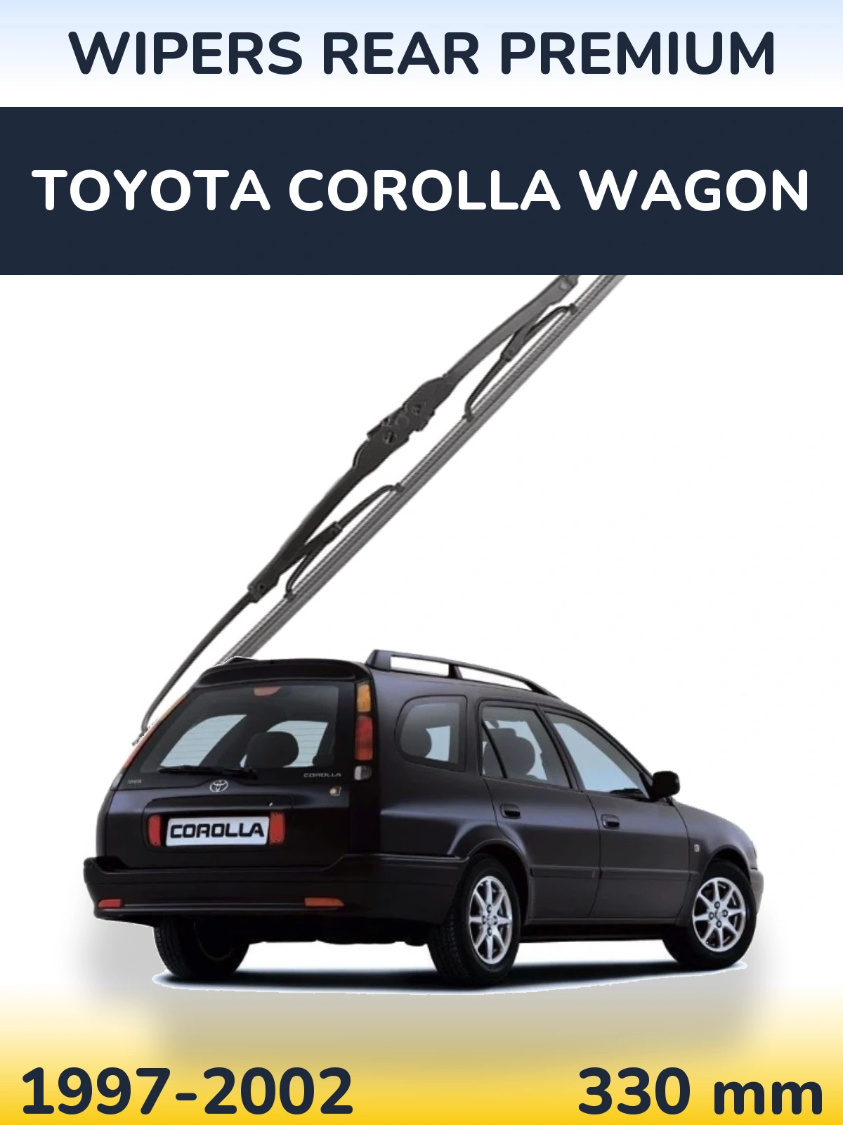 Zadní stěrač WIPERS REAR PREMIUM 330 mm pro Toyota Corolla Wagon 1997-2002