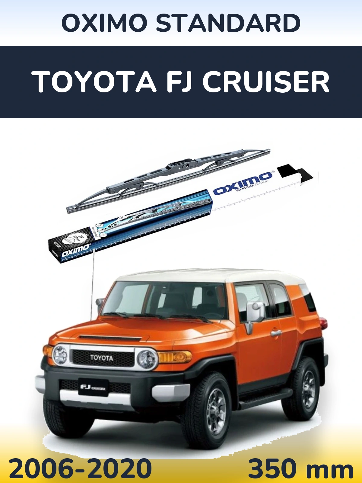 Přední stěrač Oximo Standard 350 mm pro Toyota FJ Cruiser 2006-2020