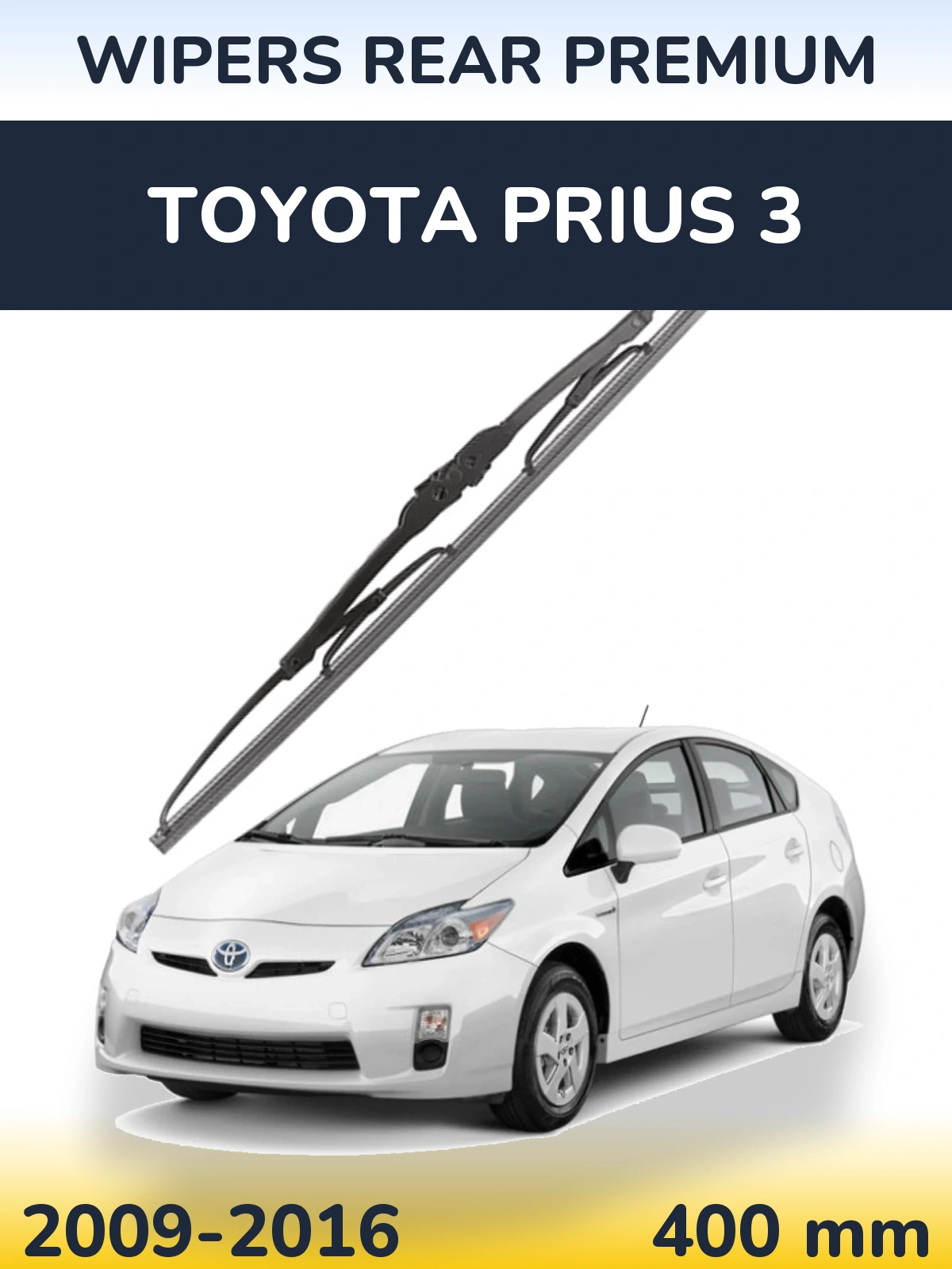 Zadní stěrač WIPERS REAR PREMIUM 400 mm pro Toyota Prius 3 2009-2016
