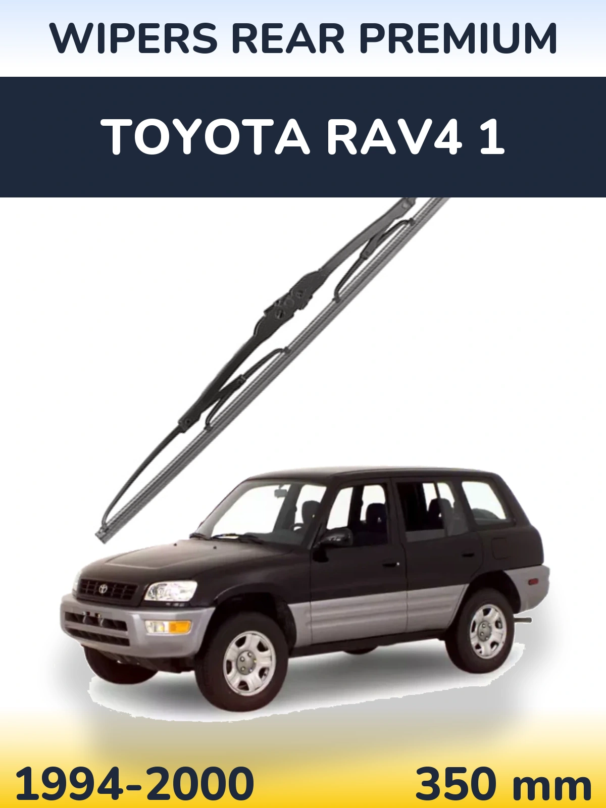 Zadní stěrač WIPERS REAR PREMIUM 350 mm pro Toyota RAV4 1 1994-2000