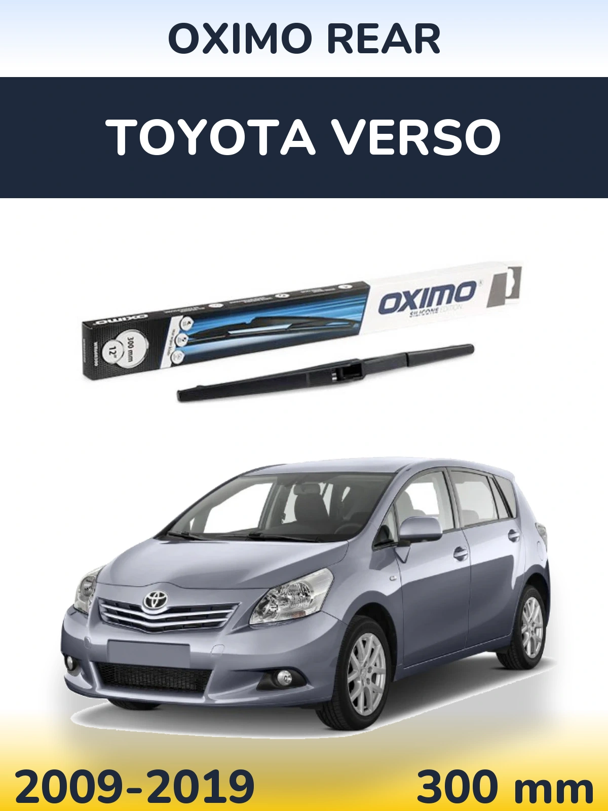 Zadní stěrač Oximo Rear 300 mm pro Toyota Verso 2009-2019