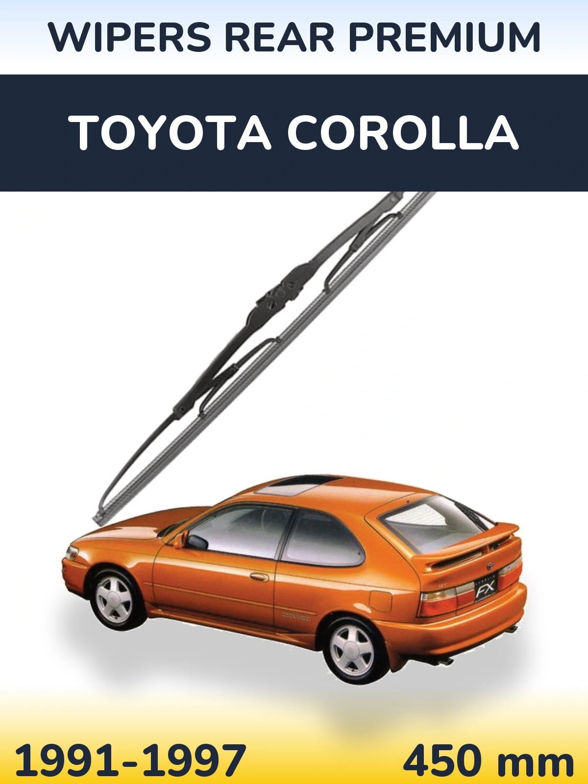 Zadní stěrač WIPERS REAR PREMIUM 450 mm pro Toyota Corolla 1991-1997