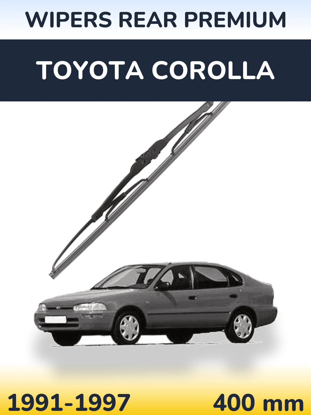 Zadní stěrač WIPERS REAR PREMIUM 400 mm pro Toyota Corolla 1991-1997