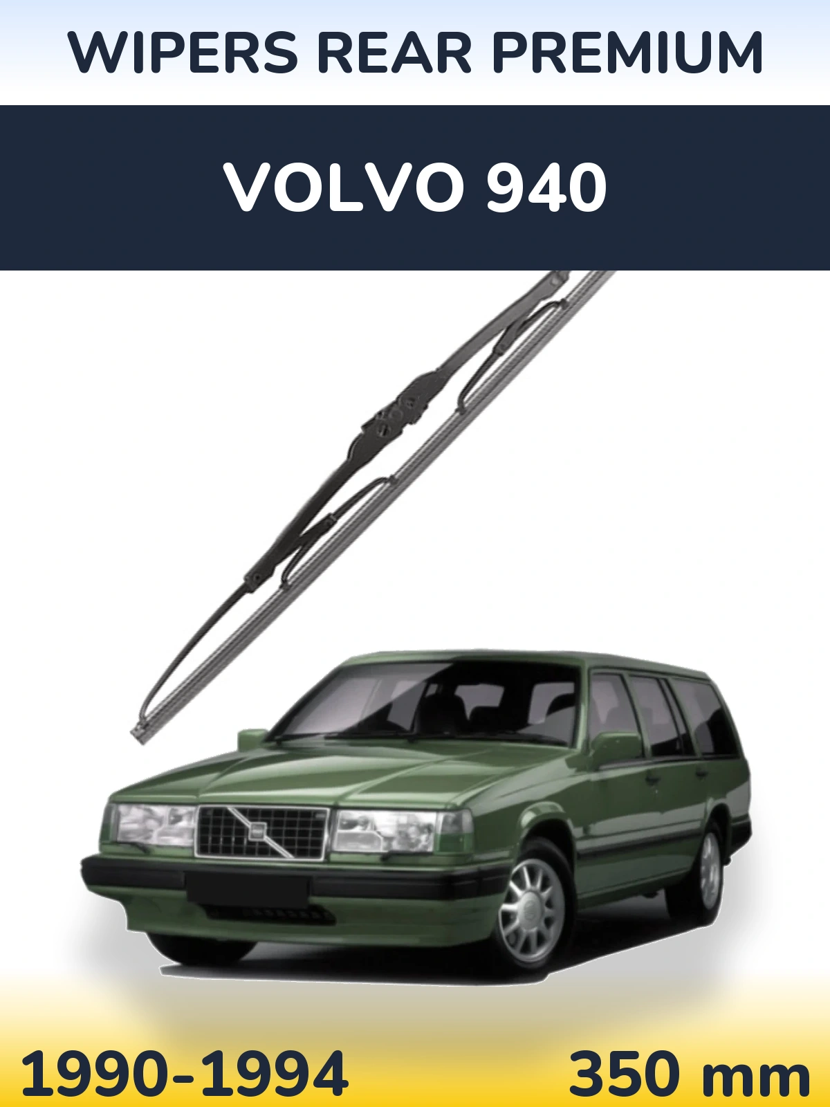 Zadní stěrač WIPERS REAR PREMIUM 350 mm pro Volvo 940 1990-1994