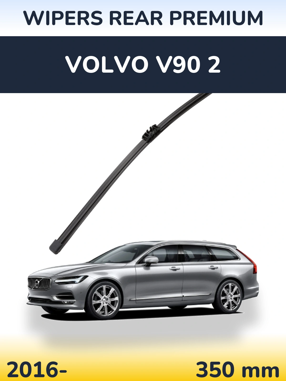 Zadní stěrač WIPERS REAR PREMIUM 350 mm pro Volvo V90 2 2016-2026