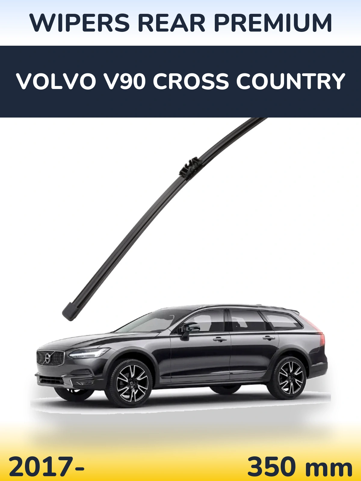 Zadní stěrač WIPERS REAR PREMIUM 350 mm pro Volvo V90 Cross Country 2017-2026