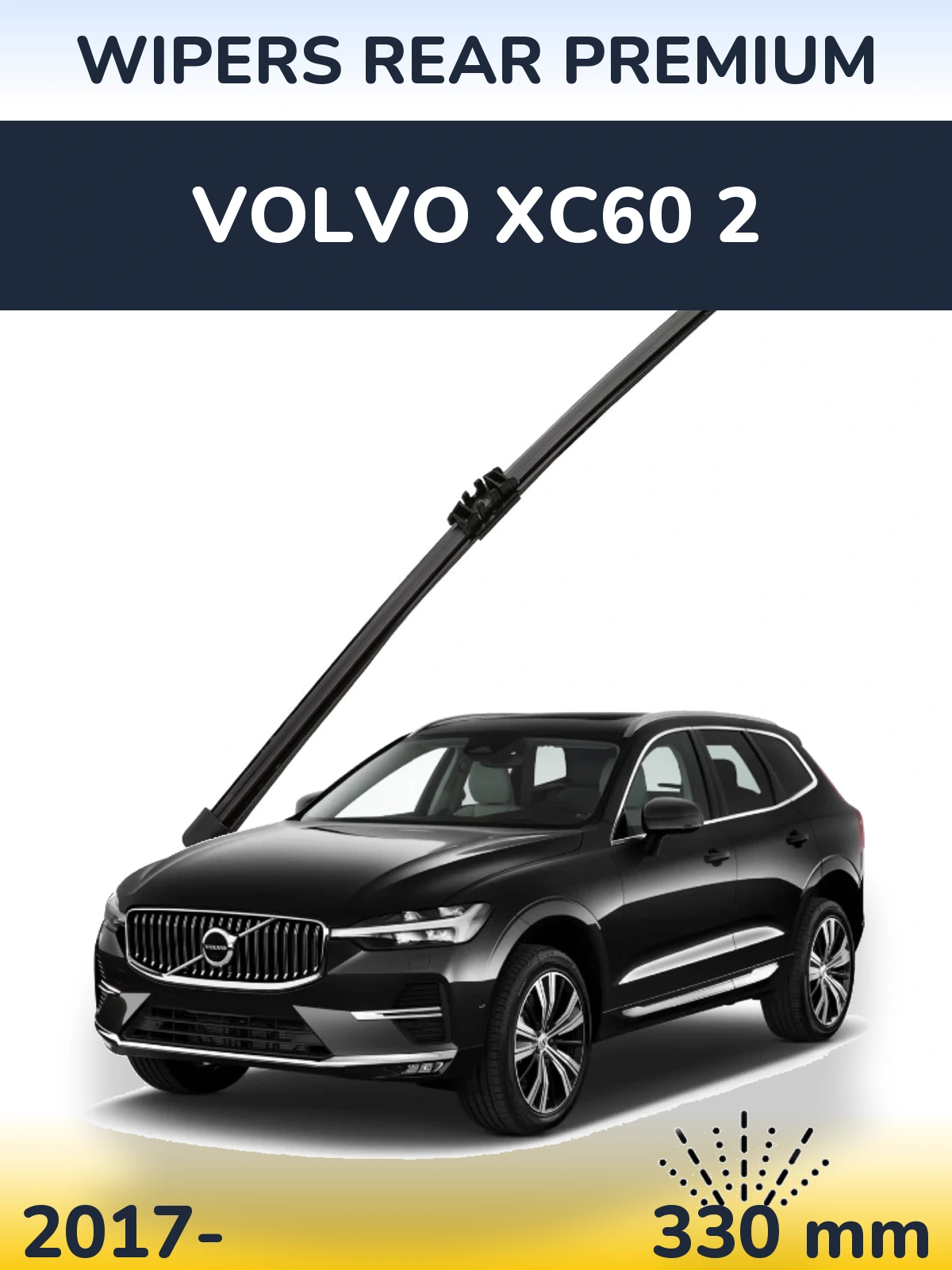 Zadní stěrač WIPERS REAR PREMIUM 330 mm pro Volvo XC60 2 2017-2026