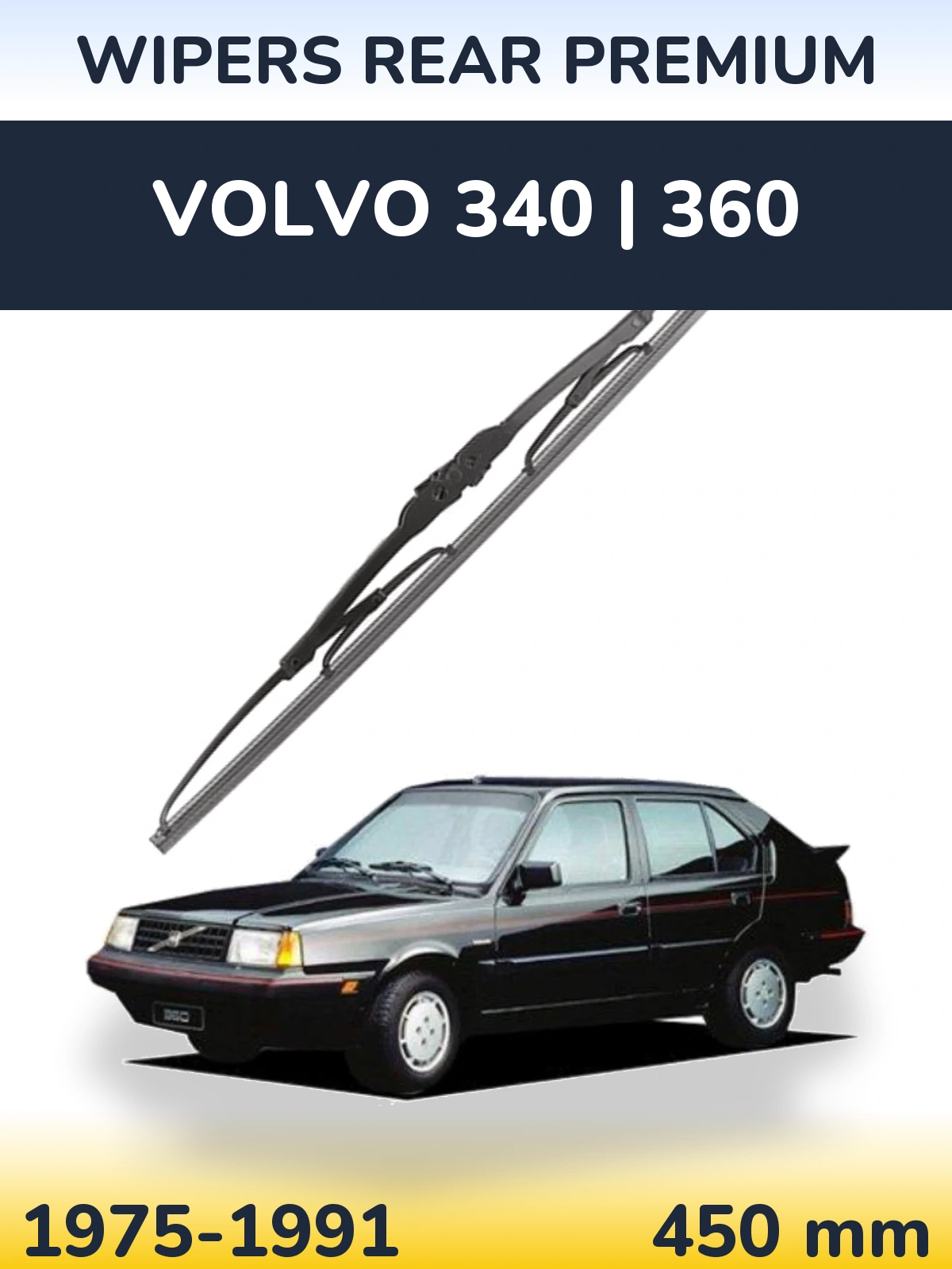 Zadní stěrač WIPERS REAR PREMIUM 450 mm pro Volvo 340 | 360 1975-1991