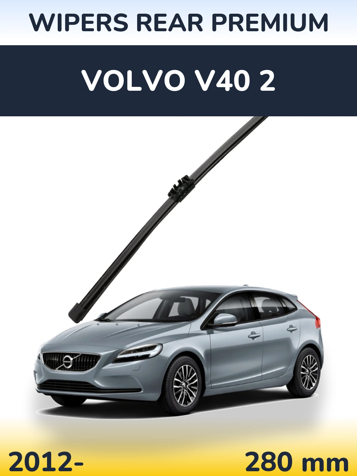 Задня щітка WIPERS REAR PREMIUM 280 мм для Volvo V40 2 2012-2026