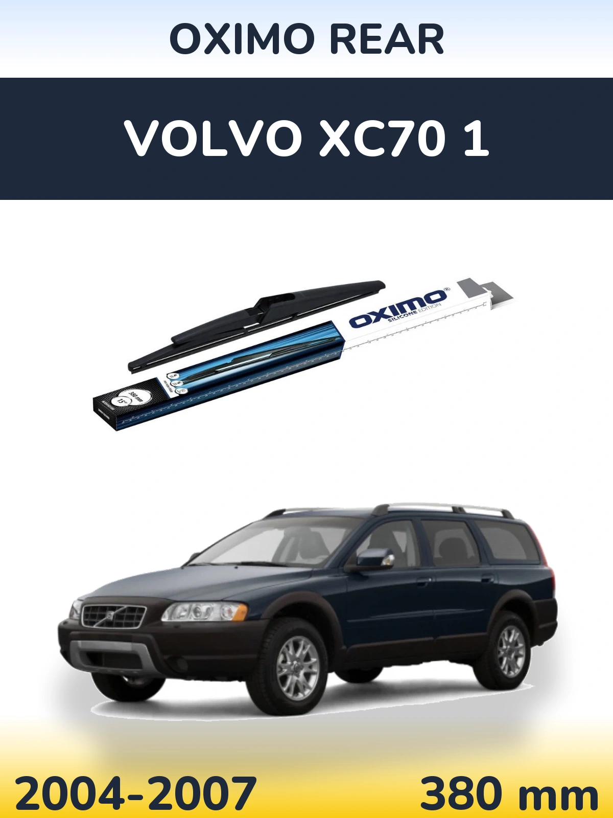 Zadní stěrač Oximo Rear 380 mm pro Volvo XC70 1 2004-2007