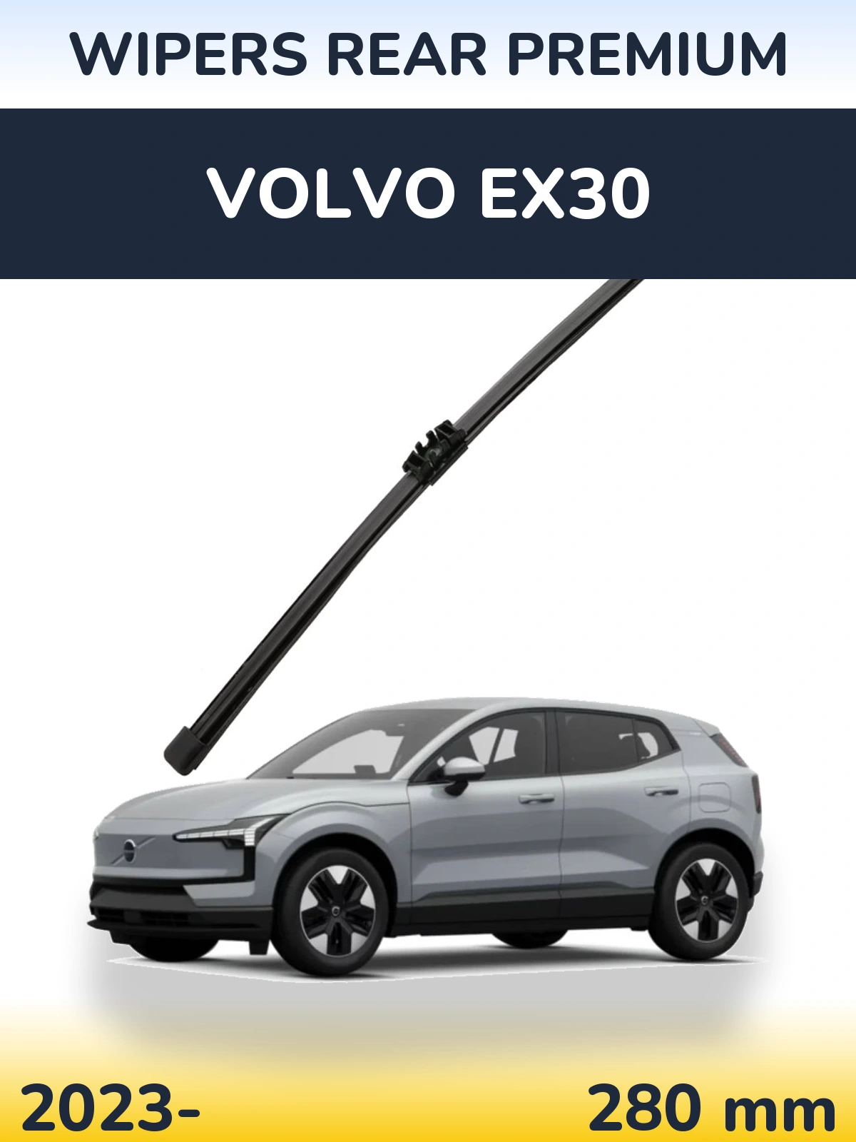 Zadní stěrač WIPERS REAR PREMIUM 280 mm pro Volvo EX30 2023-2026
