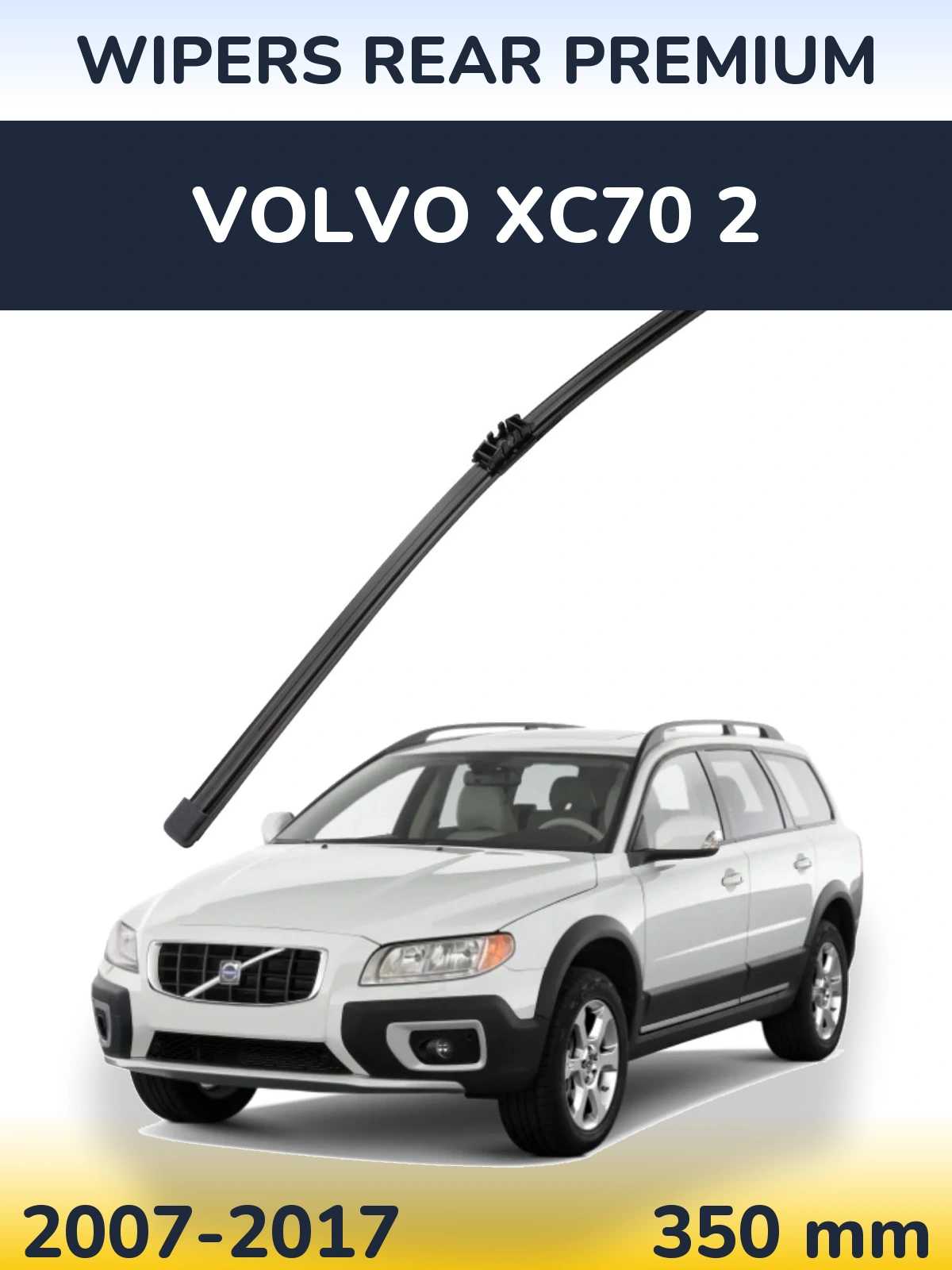 Zadní stěrač WIPERS REAR PREMIUM 350 mm pro Volvo XC70 2 2007-2017